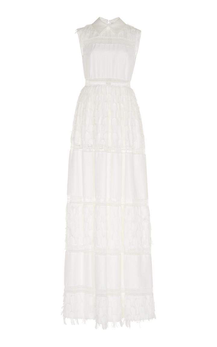 Huishan Zhang Rivet Full Length Dress