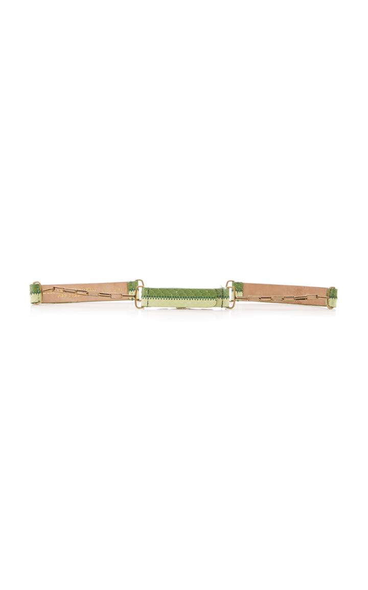 Carolina Herrera Snake Chain Belt