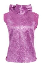 Rachel Comey Mirar Crinkled Silk-blend Top