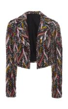 J. Mendel Cropped Tweed Jacket