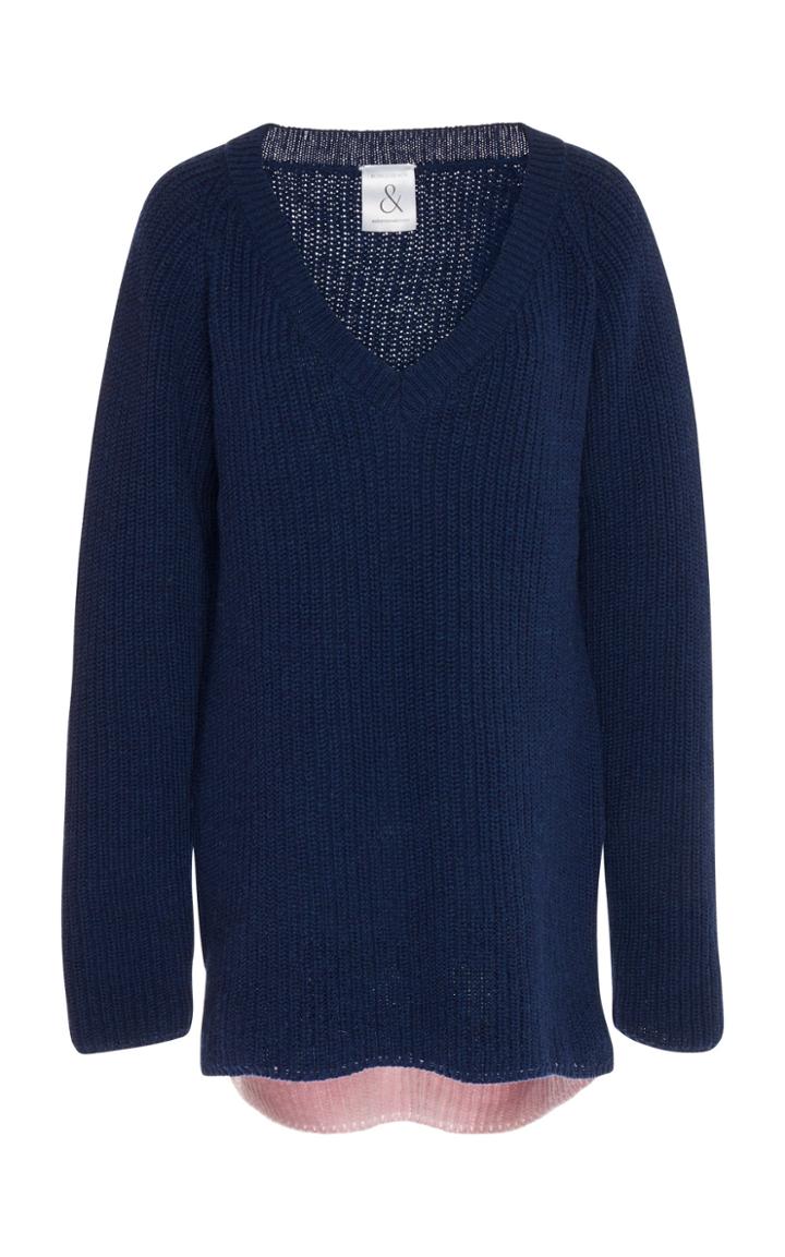 Borgo De Nor V-neck Wool Jumper