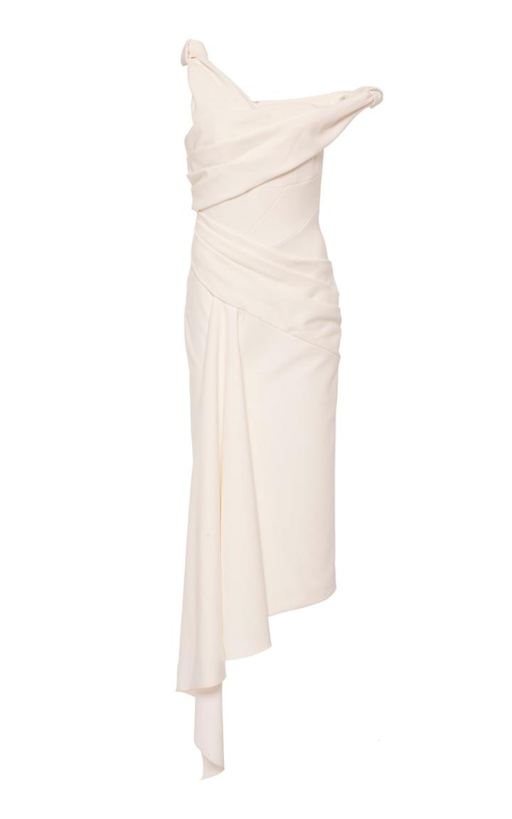 Moda Operandi Rachel Gilbert Magnolia Cold-shoulder Crepe Dress Size: 1