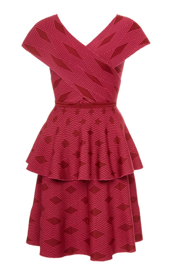 Pepa Pombo Molly Peplum Dress