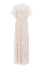 Moda Operandi Needle & Thread Honesty Flower Tulle Gown Size: 4