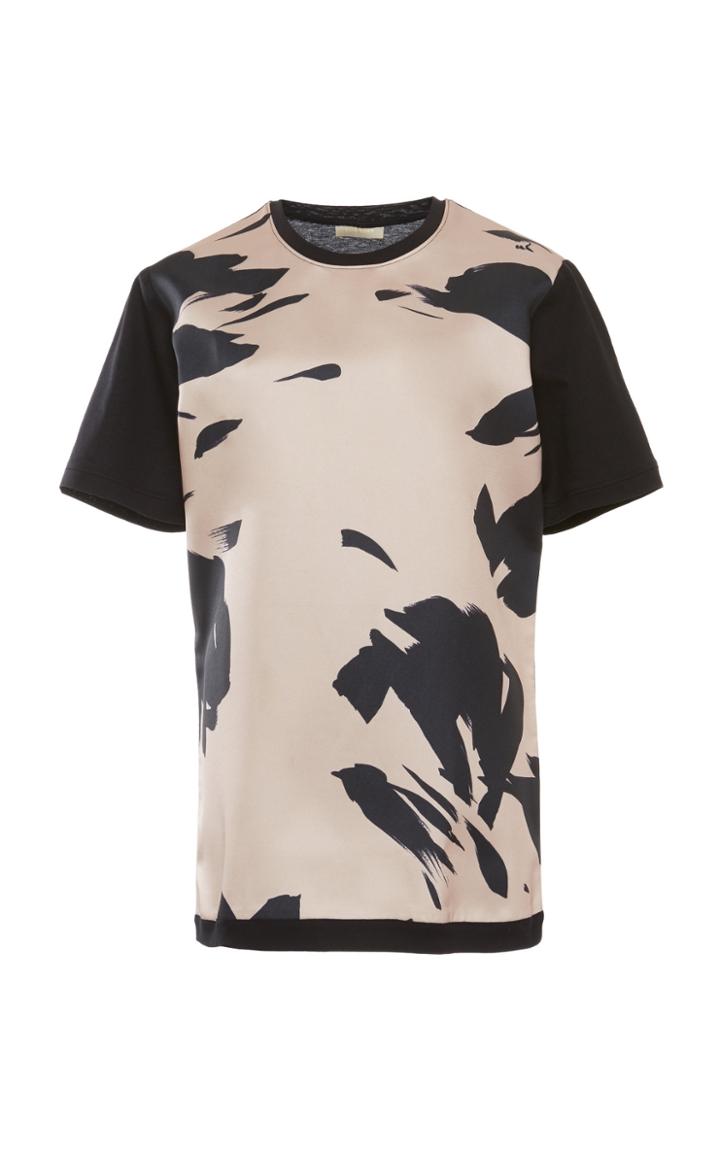 Elie Saab Printed Cotton T-shirt