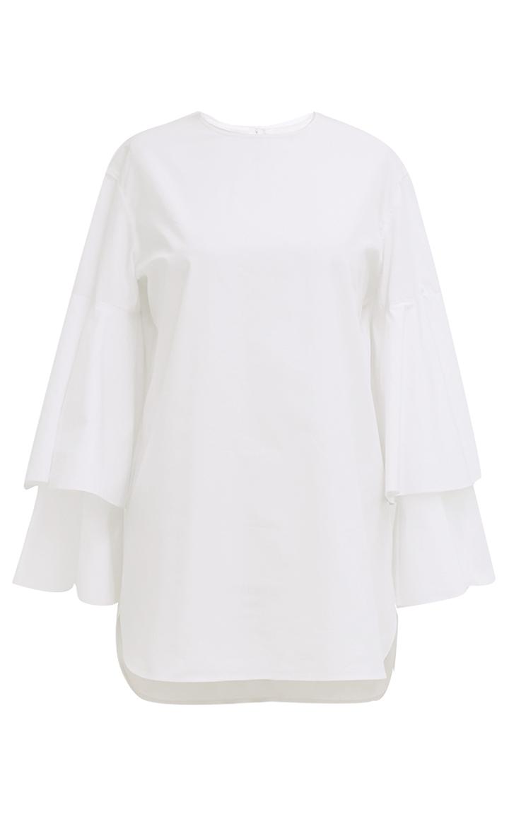 Monographie Pleated Short Sleeve Shirt
