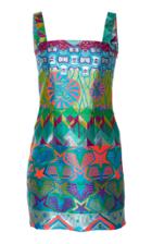 Cynthia Rowley Monte Carlo Brocade Mini Dress
