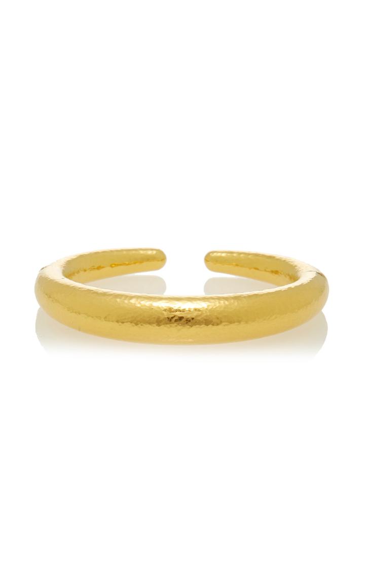 Ilias Lalaounis 22k Hammered Cuff