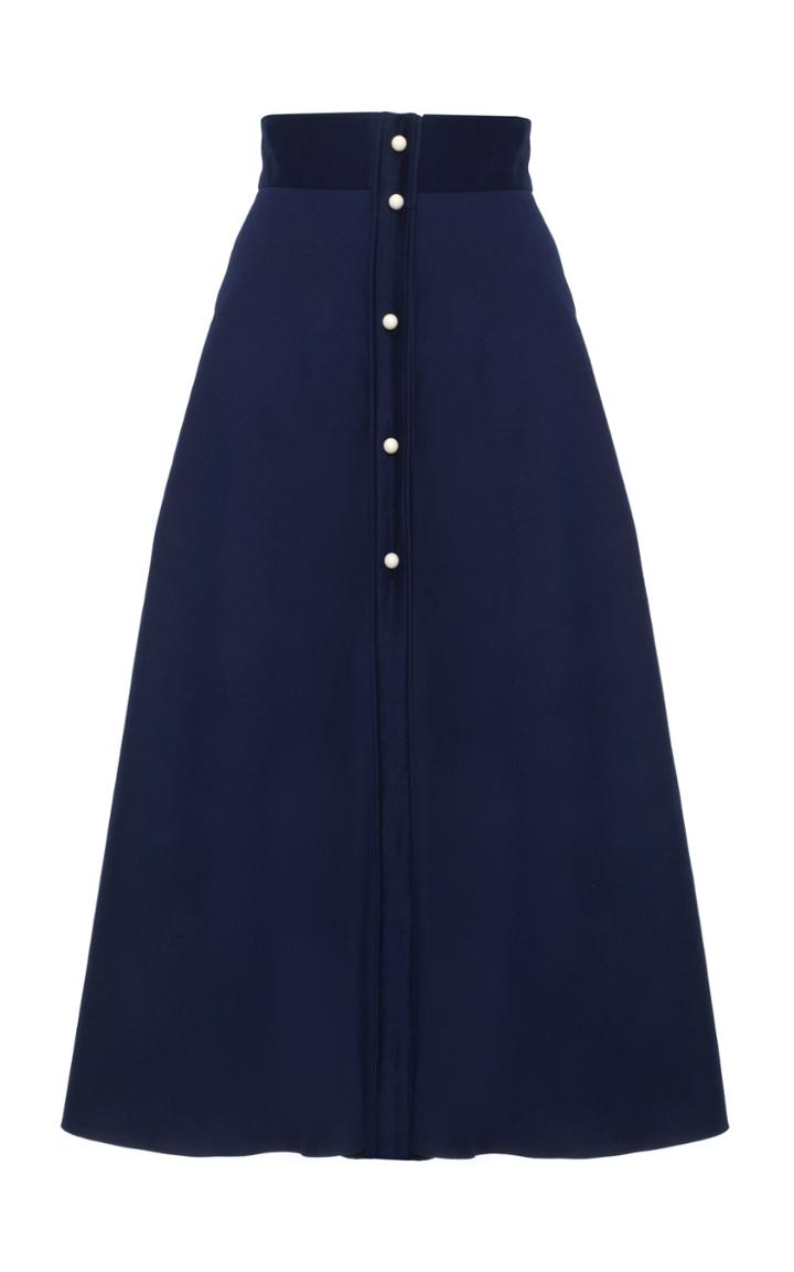 Anna Mason Liv Chino Midi Skirt