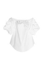 Tuinch Off The Shoulder Poof Sleeve Top