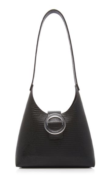 Imago-a Lucite Embossed Leather Mini Shoulder Bag