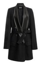 Moda Operandi Ann Demeulemeester Double-breasted Wool-blend Blazer