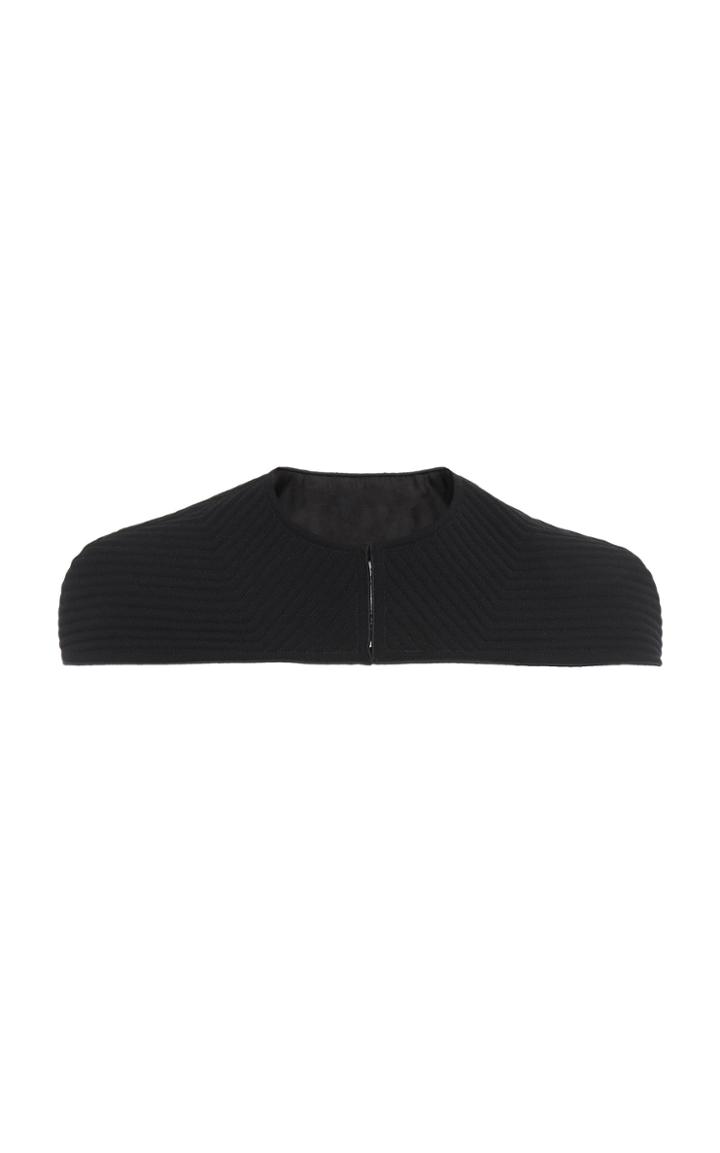 Givenchy Short Wool-crepe Cape