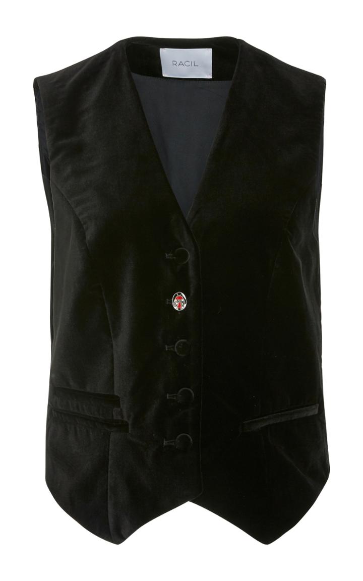 Racil Angus Velvet Vest