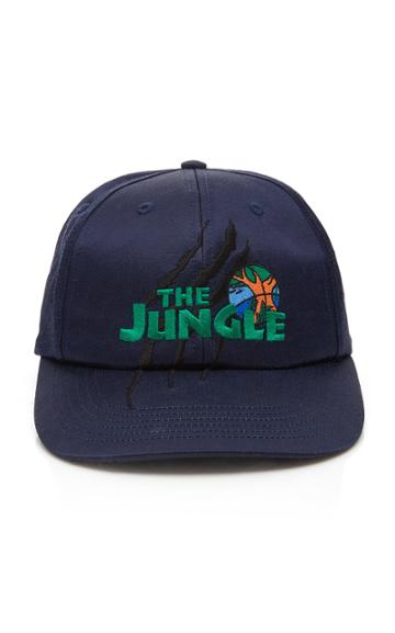 Just Don The Jungle Embroidered Satin Baseball Hat