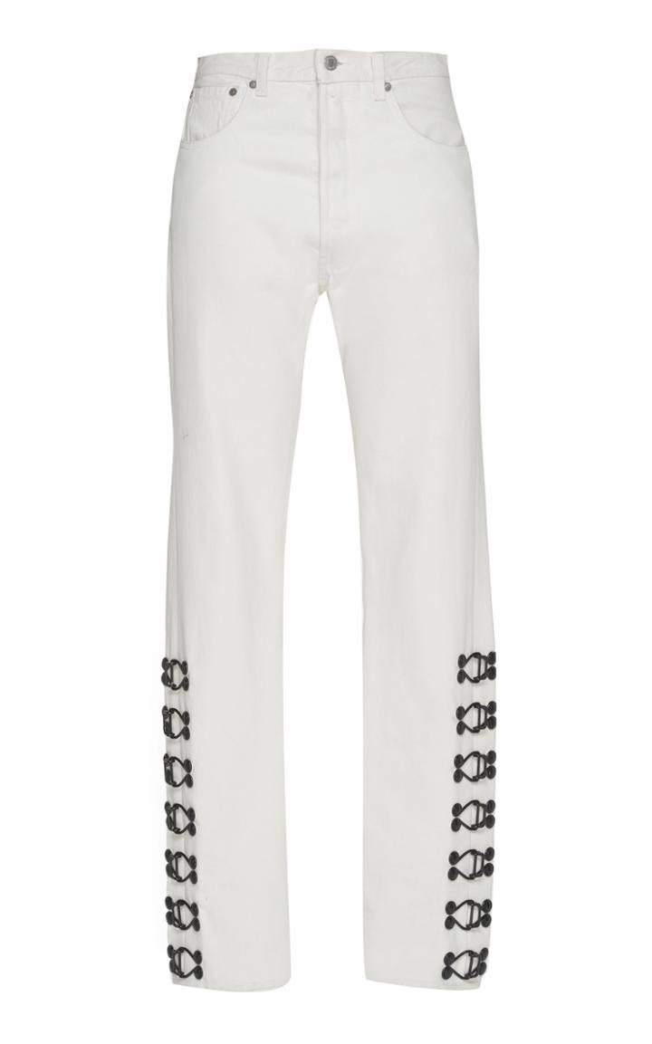 Olivier Theyskens 5-pocket Tapered Leg Jeans