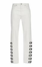 Olivier Theyskens 5-pocket Tapered Leg Jeans