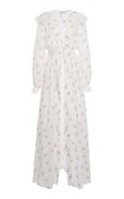 Moda Operandi Alessandra Rich Floral-printed Chiffon Dress