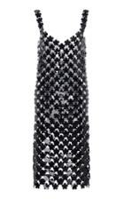 Paco Rabanne Paillette-embellished Chainmail Midi Dress Size: 34