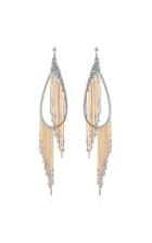 Mike Joseph White Gold And White Diamond Allure Earring