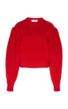 Moda Operandi Michael Kors Collection Ribbed Cashmere Corallina Sweater Size: Xs