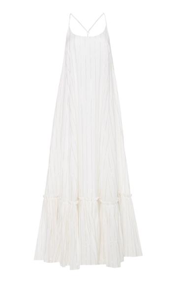Bird & Knoll Karolina Cotton-blend Maxi Dress