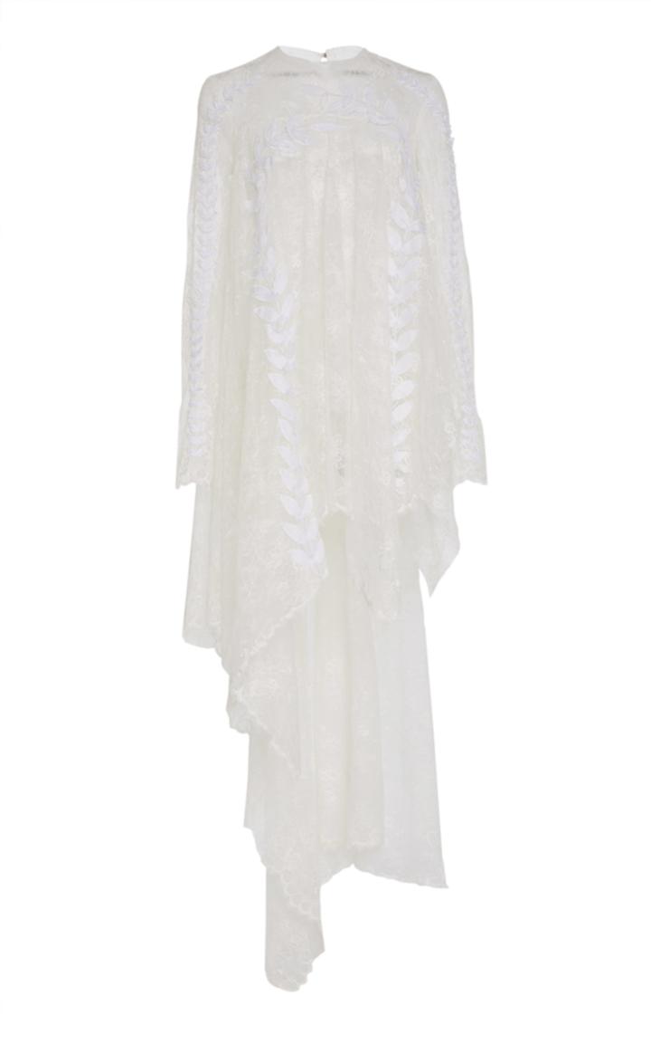 Oscar De La Renta Embroidered Blouse