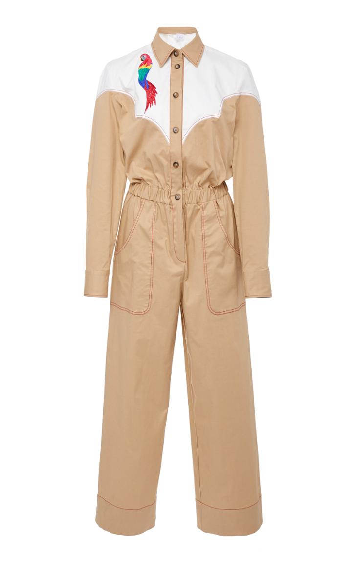Stella Jean Tuta Embroidered Jumpsuit