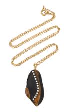 Cvc Stones Justice 18k Gold, Diamond And Stone Necklace