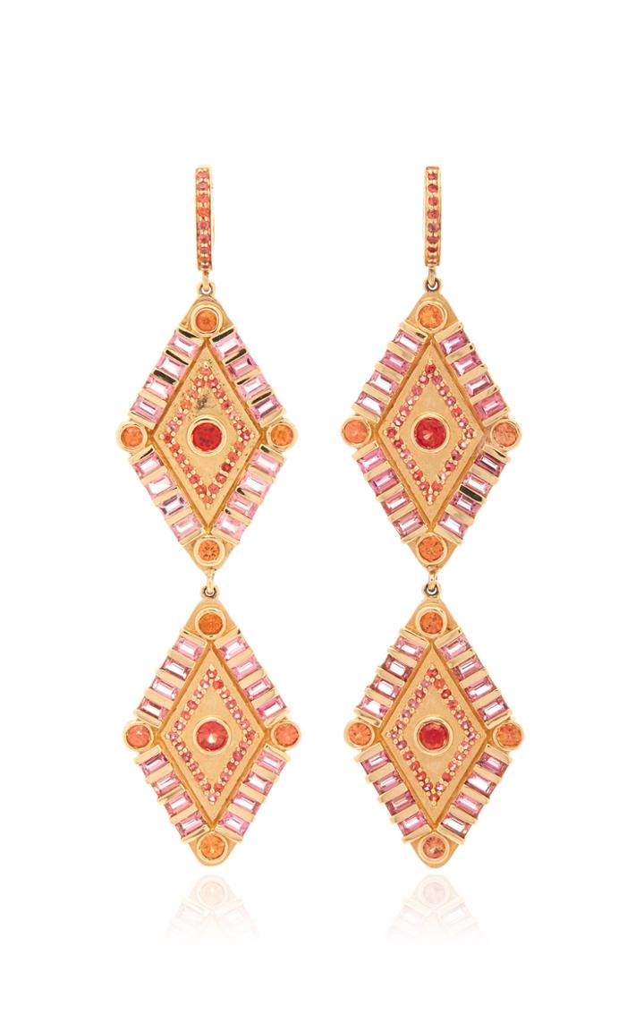 Marlo Laz Double Shaman's Eye Earrings
