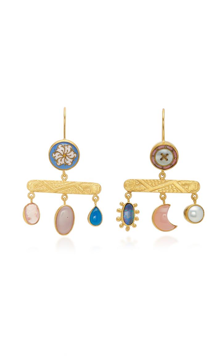 Grainne Morton Balance Chalcedony Drop Earrings