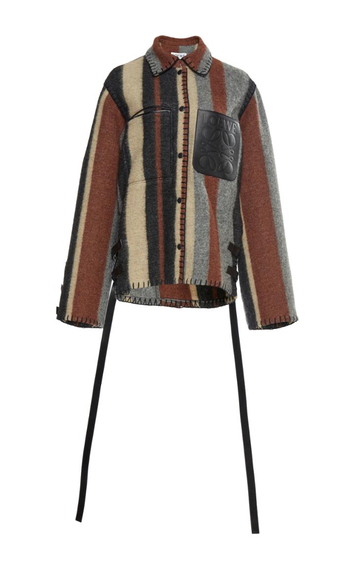 Loewe Button Stripe Jacket