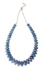 Moda Operandi Jacquie Aiche 14k Yellow Gold Graduated Smooth Calcite Beaded Necklace