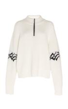 Wynn Hamlyn Chrystal Voyager Zip-detailed Wool Sweater