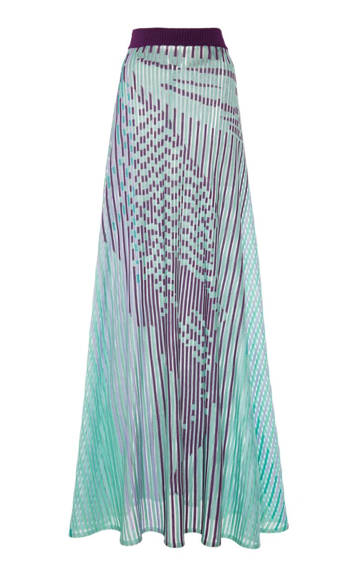 Moda Operandi Peter Pilotto Striped Jaquard-knit Lurex Skirt Size: Xs