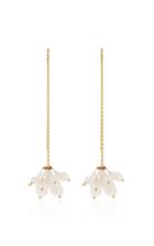 Wwake Cloudburst Gold And Pearl Earring