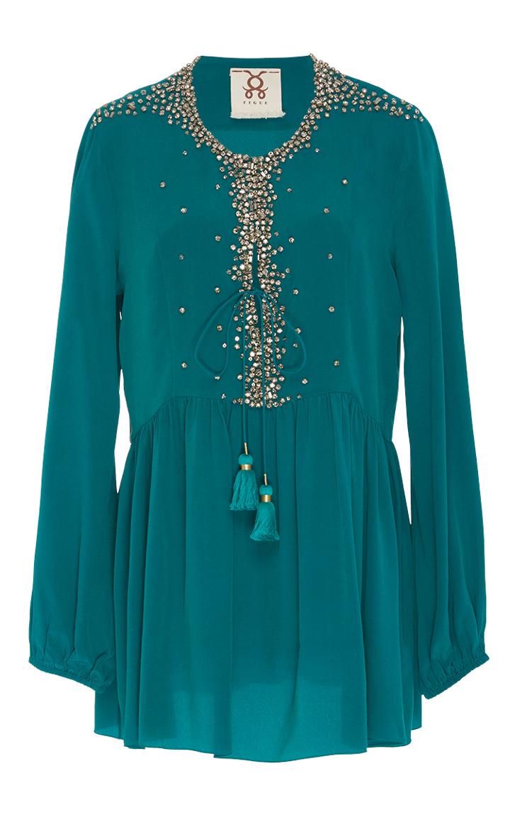 Figue Emerald Blanchet Jewel Top