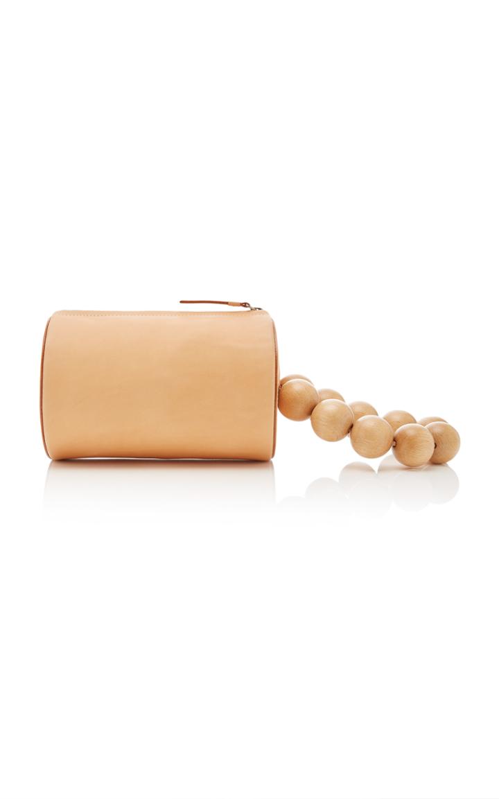 Building Block Wood Ball Wristlet
