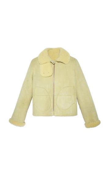 Moda Operandi Pologeorgis The Weller Shearling Jacket Size: Xs