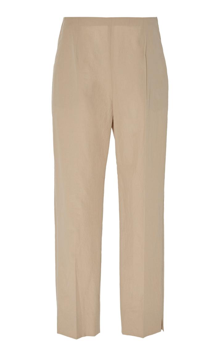 Paule Ka Textured Cotton Pants