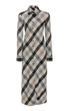Rosetta Getty Bias Cotton Shirt Dress
