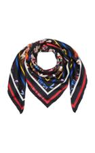 Elie Saab Kaleidoscope Print Silk Scarf