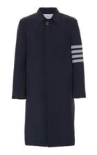 Thom Browne Unstructured Cotton-twill Overcoat