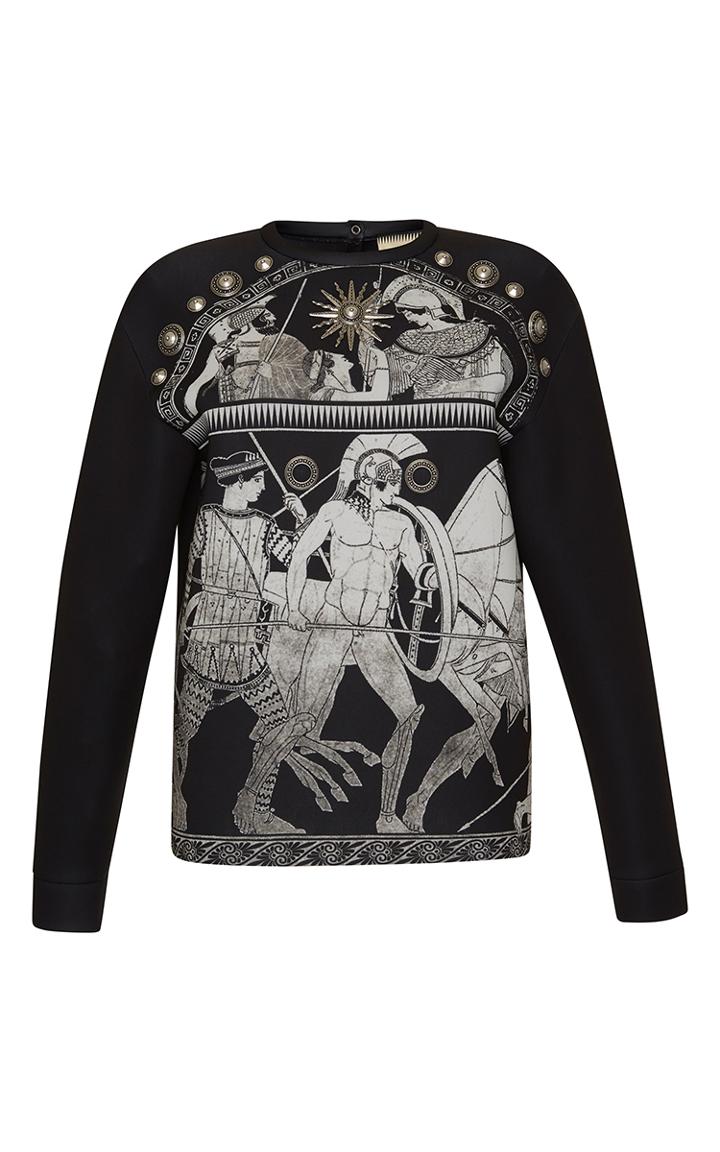 Fausto Puglisi Studded Sweatshirt