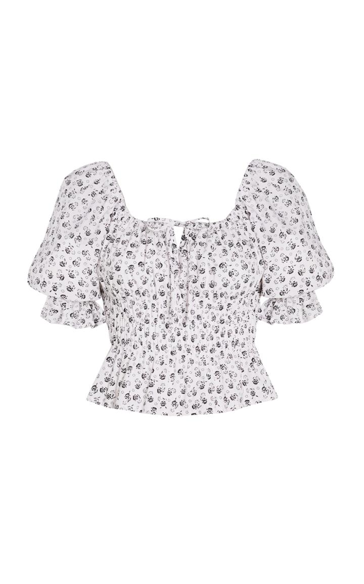 Moda Operandi Faithfull The Brand Loviana Floral-print Cotton Poplin Top