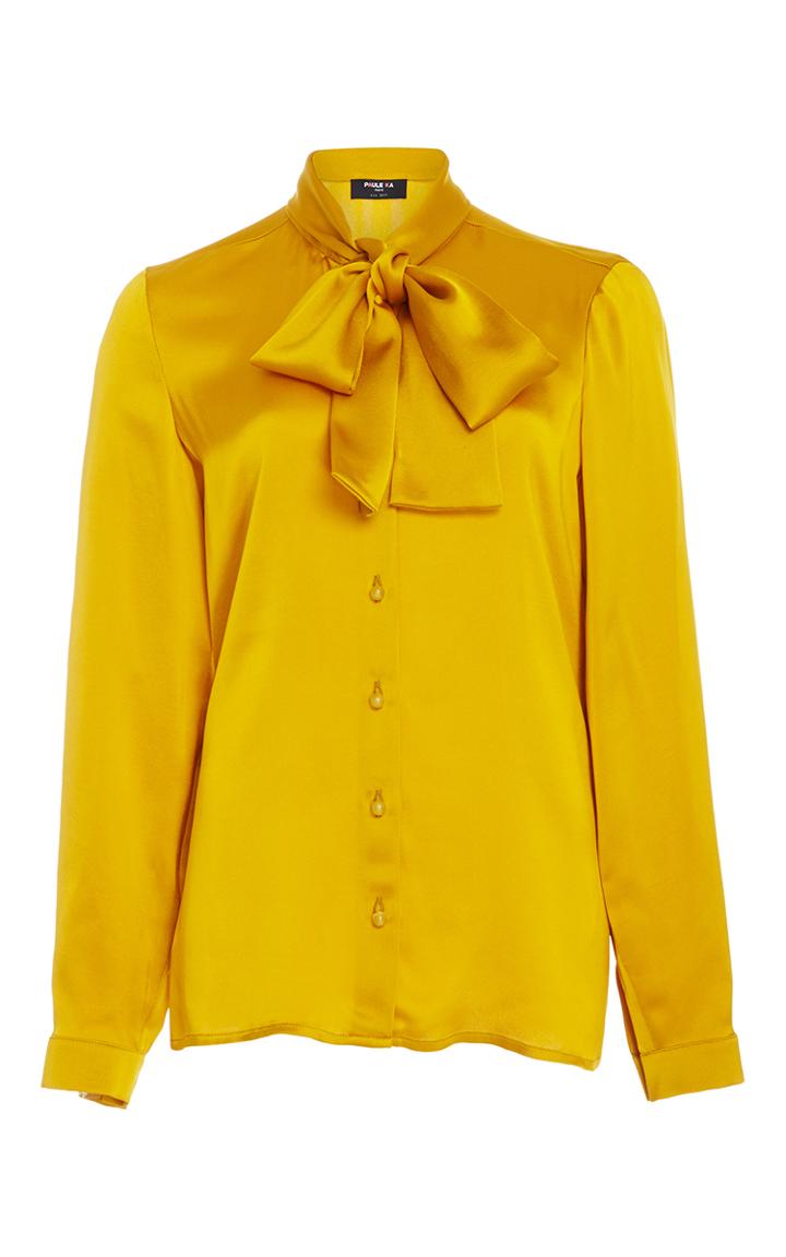 Paule Ka Blouse With Neck Tie