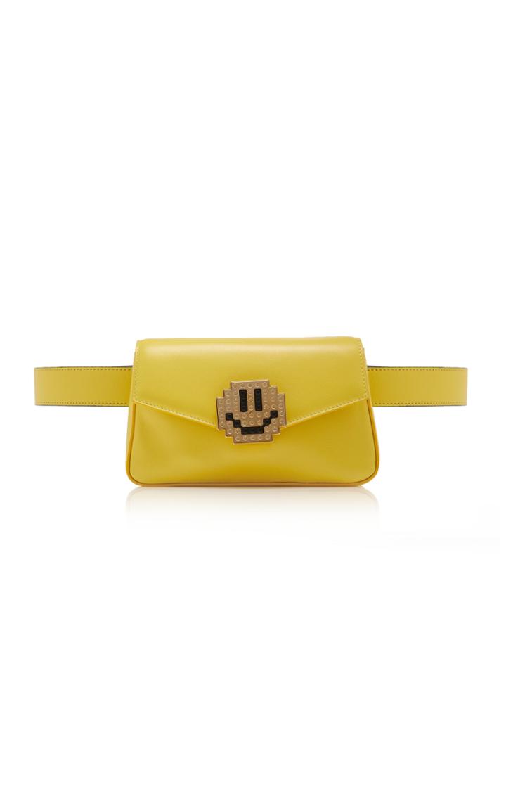 Les Petits Joueurs Metal Smile Ivy Belt Bag