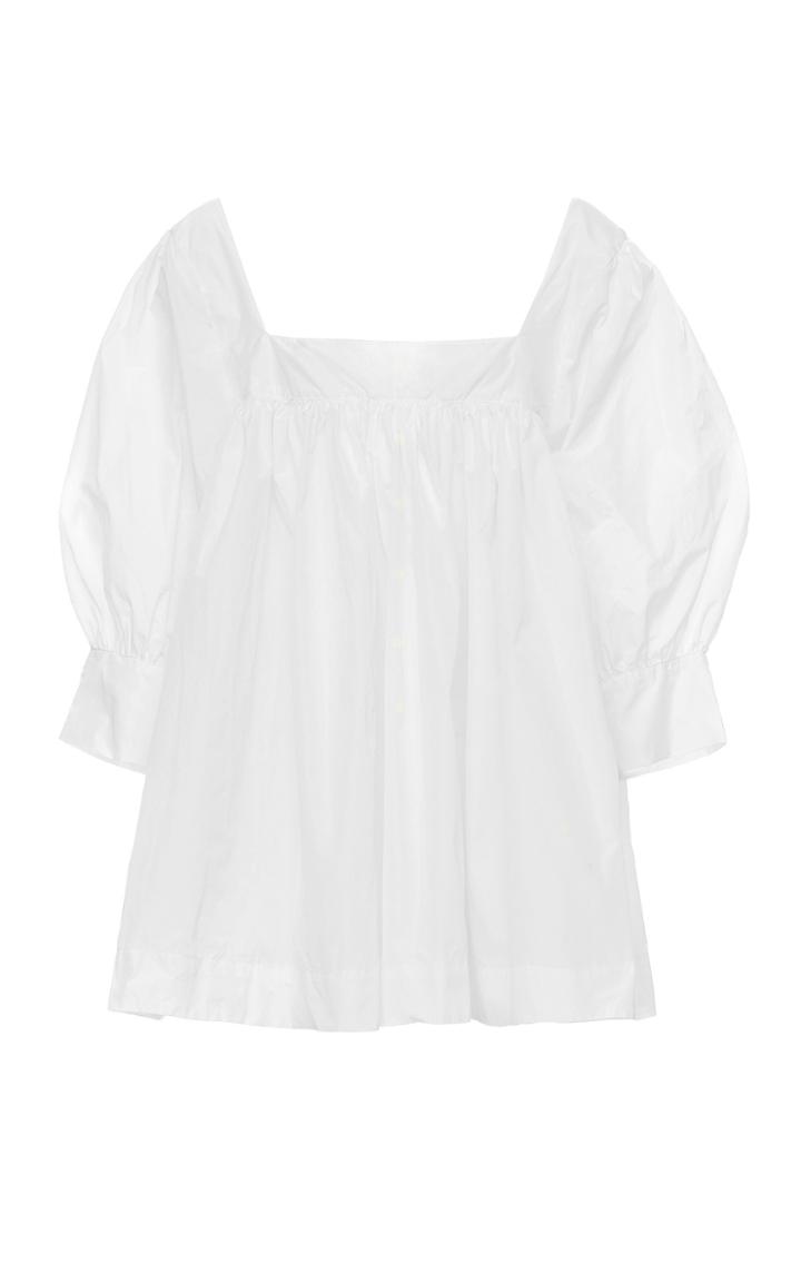 Moda Operandi Studio Cut Poplin Oversized Top Size: S/m