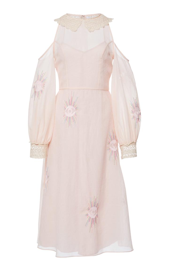Zayan The Label Exposed Shoulder Dress