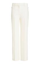 Victoria Beckham Wool-blend Straight-leg Trousers